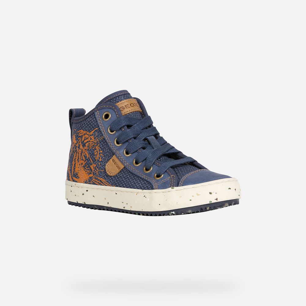 Geox Sneakers Navy Alonisso - Geox Boys Shoes - VTGEXF527